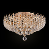Sufitowa LAMPA glamour KAROLINA DIA120-06-G Maytoni kryształowa OPRAWA plafoniera okrągła pałacowa złota