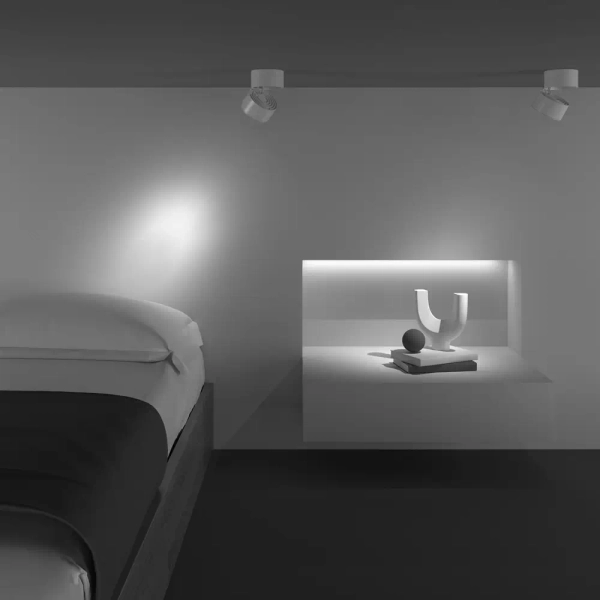 1-fazowa sufitowa lampa szynowa Yin C084CL-15W3K-DW-DE LED 15W 3000K biały