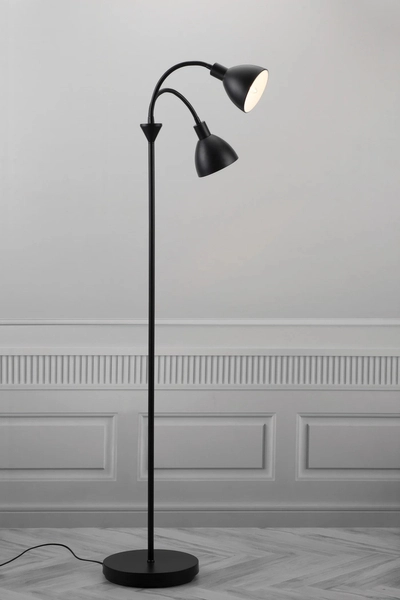 Loftowa lampa podłogowa Ray 63224003 Nordlux podwójna czarna