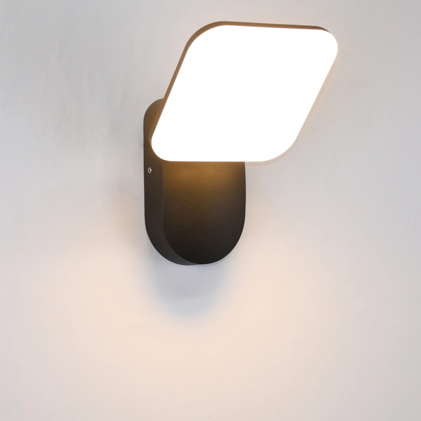 Kinkiet ogrodowy Nammi OWL-6206-3K Italux LED 12W 3000K IP54 czarny