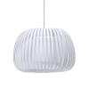 Salonowa lampa wisząca AGORA AZ6641 nad stół ażurowa biała