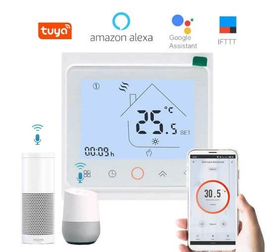 Termostat smart Wifi T603 regulator temperatury programowanie tygodniowe