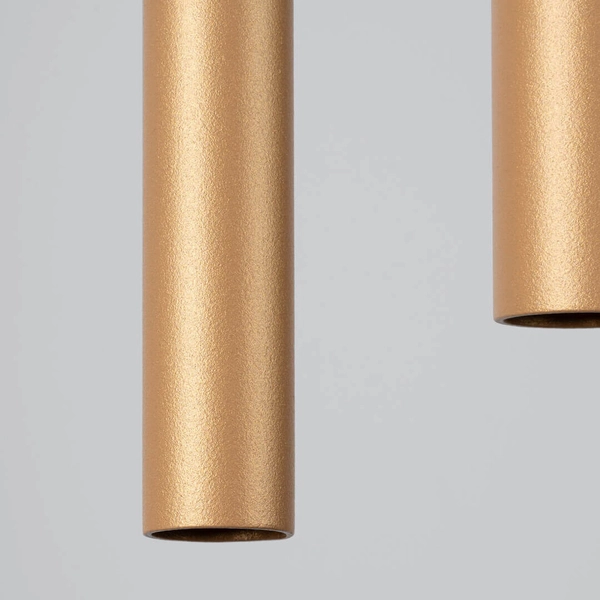 Lampa zwisowa podwójna Pastelo SL.1305 rurki sople złota