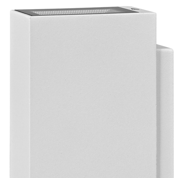 Ścienna lampa metalowa Orlean biała LED 5W 4000K outdoor IP54