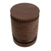 Brązowy stolik kawowy MOKA MM001501100401 drewniany do salonu 35cm