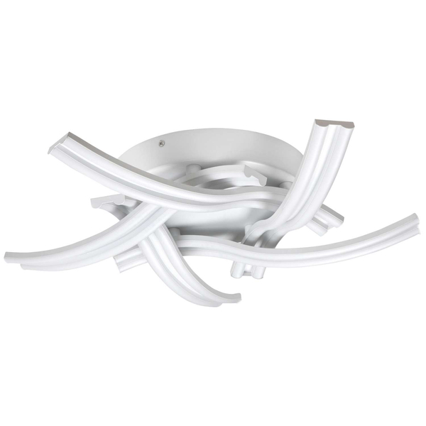 Plafon LAMPA sufitowa TULIO 5890 Rabalux wstążki OPRAWA metalowa LED 60W 3000K białe