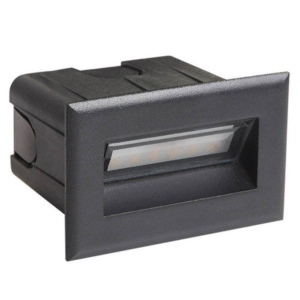 Zewnętrzna lampa wpust Erba ONFL-0332-4K Italux LED 3W 4000K IP65 czarny
