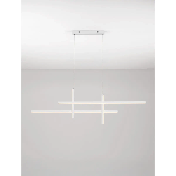 Lampa wisząca nad wyspę FORENZO LE45481 LED 40W 3200K biała