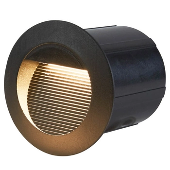 Elewacyjna lampa punktowa Piani ONFL-1253-4K Italux LED 3W 4000K IP65 czarna