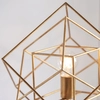Stołowa lampa geometryczna L&-190034 Light& druciana złota