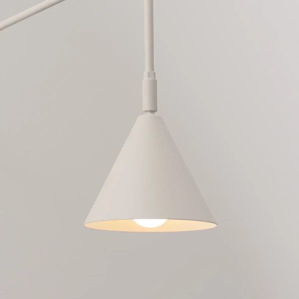 Ścienna lampa na wysięgniku NOX SL.1699 z wtyczką beżowa