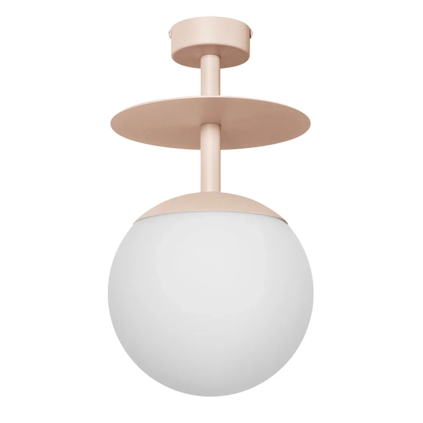 Metalowy plafon do salonu  PLAAT B PLB110003 beżowy