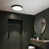 Sufitowa lampa do salonu 1318 LED 40W 3000K okrągła czarny