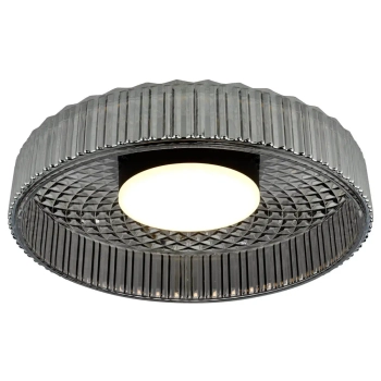 Ledowa lampa sufitowa Leena LEE5222 LED 16W 2700K okrągły przydymiony