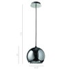 LAMPA wisząca REGINA FH5951BJ-200 CH Italux metalowa OPRAWA klasyczna ZWIS kula ball chrom