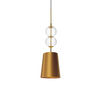 Wisząca lampa glamour COCO 11100105 złota ze szklanymi kulkami