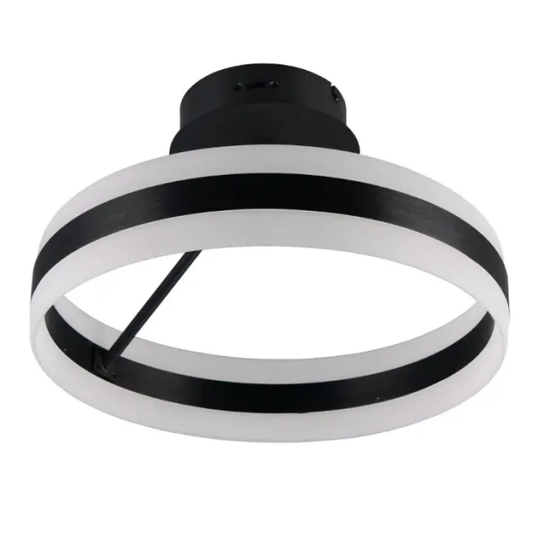 Sufitowy plafon pierścień Dios 631410132 LED 21W 2300-4000K czarny