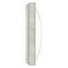 Plafon LAMPA sufitowa ALEX LED 12W 4000K 03243 Ideus kwadratowa OPRAWA ścienna KINKIET do łazienki IP44 srebrny