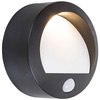 Zewnętrzna LAMPA ścienna AMARILLO 7969 elewacyjna LED 1,5W 3000K z czujnikiem ruchu IP44 czarny OUTLET