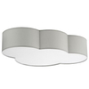 Plafon dziecięcy chmura Cloud 3145 TK Lighting tkaninowy biały szary