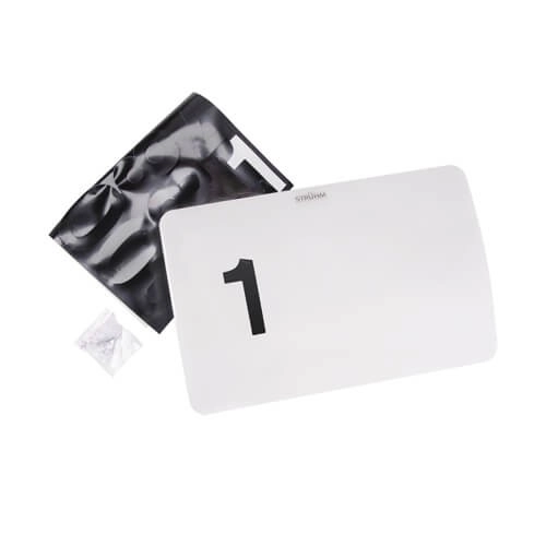 LAMPA ścienna MORGAN 03778 Ideus zewnętrzna OPRAWA elewacyjna LED 20W 4000K prostokątna z numerem domu IP65 biała