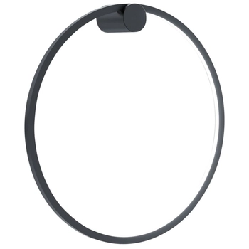 Pierścieniowy kinkiet ścienny Saturno ML8850 Milagro LED 25W 4000K IP44 czarny