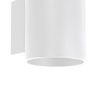 Kinkiet LAMPA ścienna SONIA 03958 Ideus okrągła OPRAWA metalowa tuba loft biała