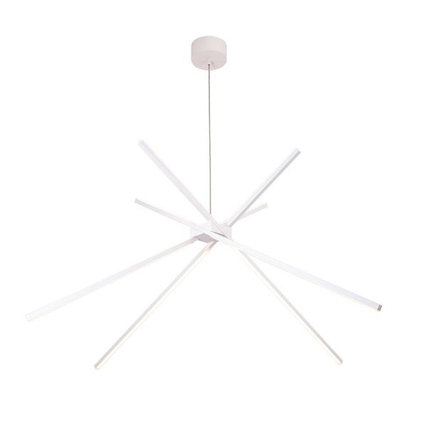 Lampa wisząca SPIDER P0270 Maxlight nowoczesna LED 33W 3000K sticks białe