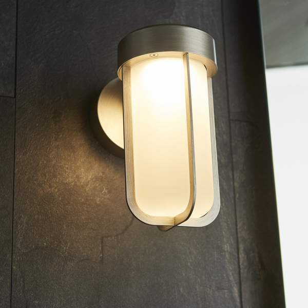 Elewacyjny kinkiet tuba L&-194990 Light& LED 8W 2700K IP44 srebrny