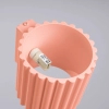 Ścienna lampa ryfel AURA brzoskwiniowa SL.1826 1xG9 metalowa