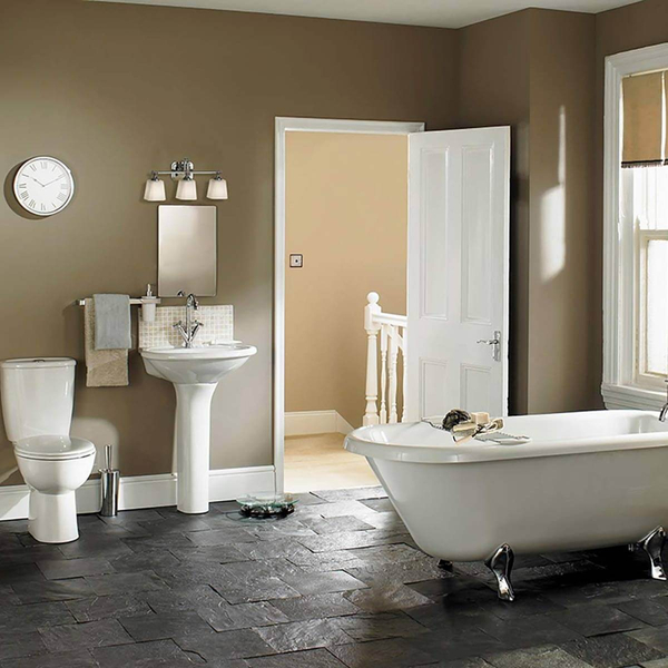 Ścienny kinkiet do łazienki Concord FE-CONCORD3-BATH Feiss szklana biała chrom