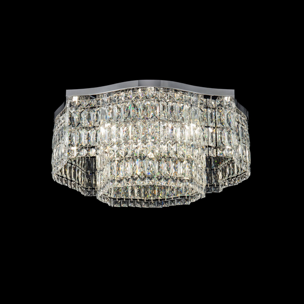 LAMPA sufitowa DUNE DIA005CL-10CH Maytoni kryształowa OPRAWA szklana plafoniera glamour chrom