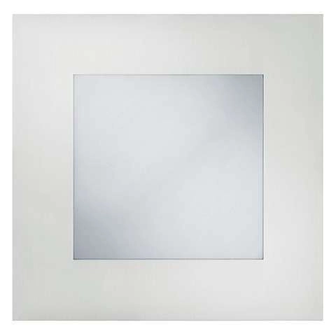 Wpust LAMPA sufitowa HL685L 02127 Ideus podtynkowa OPRAWA metalowa LED 12W 6000K kwadratowa satyna