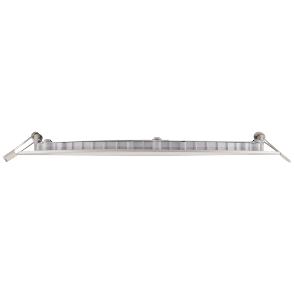 Wpuszczana LAMPA sufitowa SLIM LED C 02488 Ideus metalowa OPRAWA do zabudowy LED 18W 6500K okrągła biała