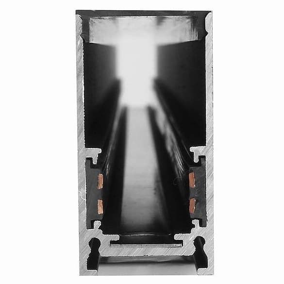 Natynkowa szyna magnetyczna 463 Domeno LED metalowy czarny