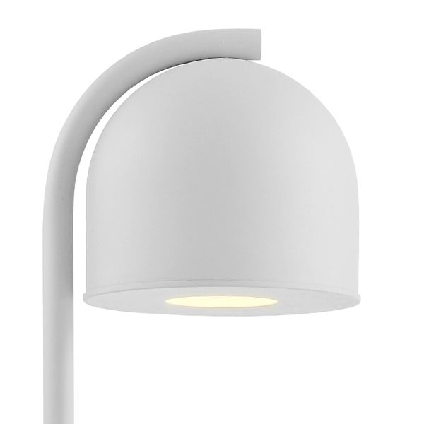 Dekoracyjna LAMPA stojąca BOTANICA 40850108 Kaspa podłogowa OPRAWA metalowa tuba z doniczką szara