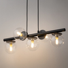 Lampa wisząca Avola 40791 Sigma bubble do jadalni czarna transparentna