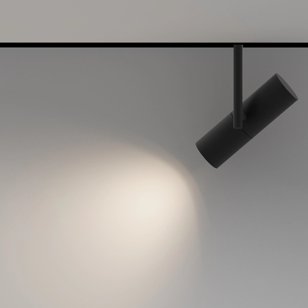 Lampa do szyny magnetycznej Elti TR005-2-12W3K-B LED 12W 3000K tubka czarna