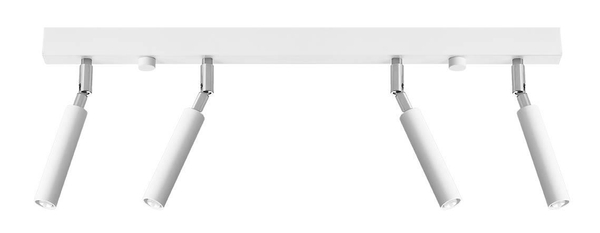 Plafon LAMPA industrialna SL.0905 metalowa OPRAWA sufitowe tuby regulowane białe