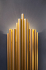 Lampa ścienna Harmonic MSE010100304 metalowe rurki złote