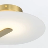 Sufitowa lampa szklana Nuvola QN-NUVOLA-F-S-BG LED 14W 3000K złota biała