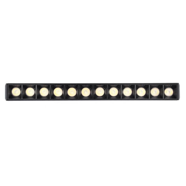 Magnetyczna lampa do kuchni DALI 1146 Domeno LED 12W 2700-6000K podłużna czarna
