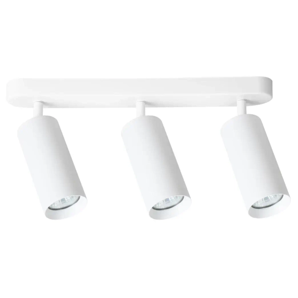 Regulowana sufitowa lampa  MICA SPOT ML1148  do jadalni tuby biały