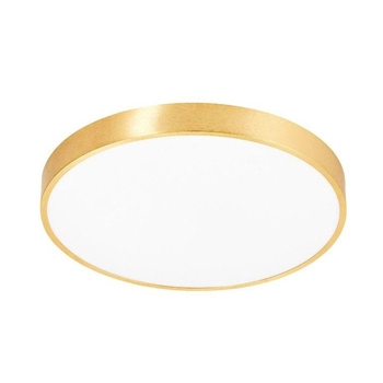 Okrągła lampa sufitowa Sierra LED 40W 4000K jadalniana złota