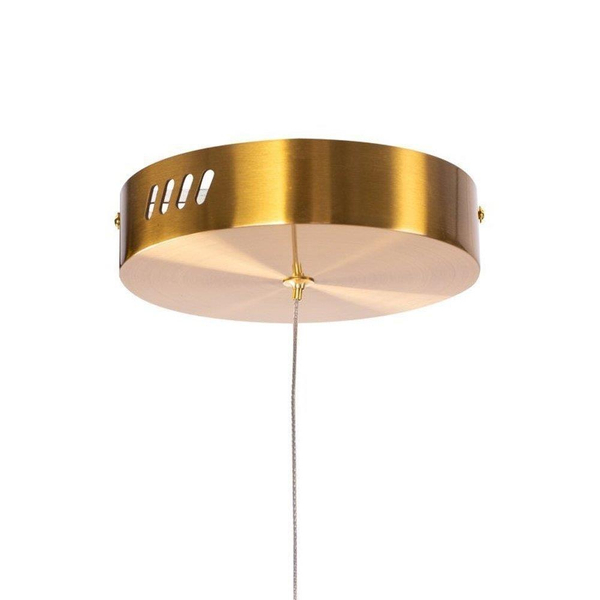 Lampa podwieszana Circle ST-8848-40 brass Step LED 21W 3000K pierścieniowa mosiądz