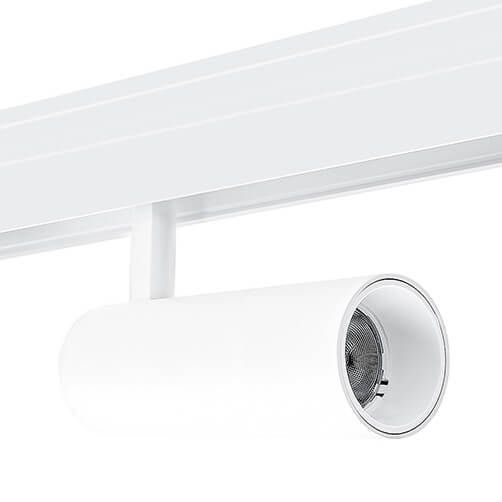 Lampa na szyny magnetyczne Komassa 6642 Shilo LED 7W 3000K metalowa biała