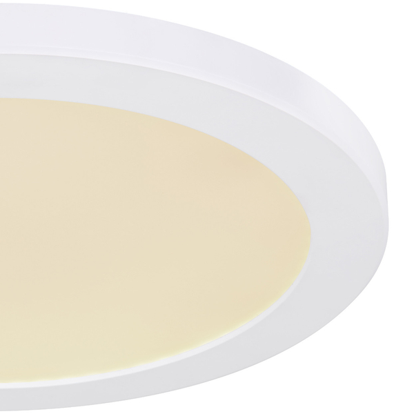 LAMPA sufitowa LASSE 12379-24W Globo metalowa OPRAWA okrągła LED 24W 3000K - 6500K plafon biały