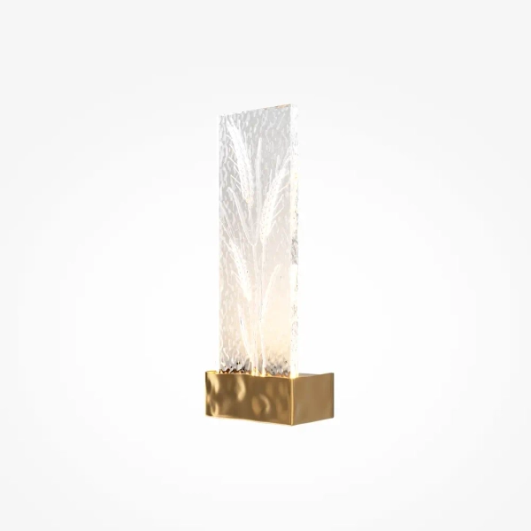 Lampa naścienna glamour Ornate MOD318WL-L3BS3K LED 2W 3000K mosiądz