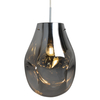 LAMPA wisząca KIMBERLY 316271 Polux szklana OPRAWA loftowy zwis chrom