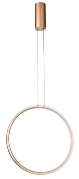 Wisząca lampa pierścieniowa Massima AZ5254 LED 25W 3000K ring złoty
